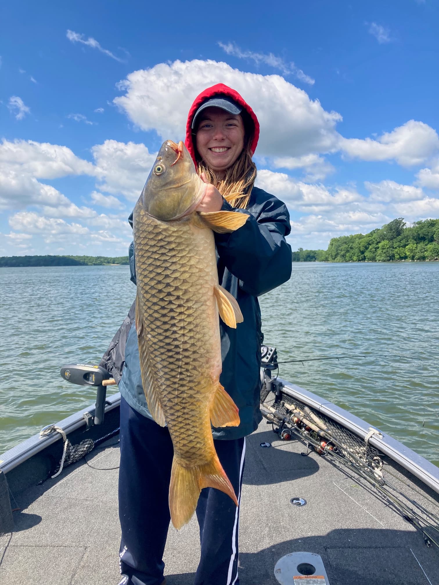 Carp caught on a Minnesota Guide Service trip