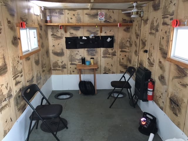 Standard Day House for ice fishing