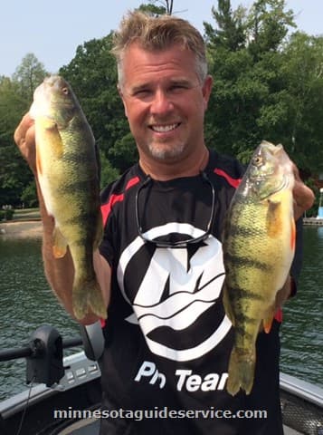 Captain Josh with a nice perch